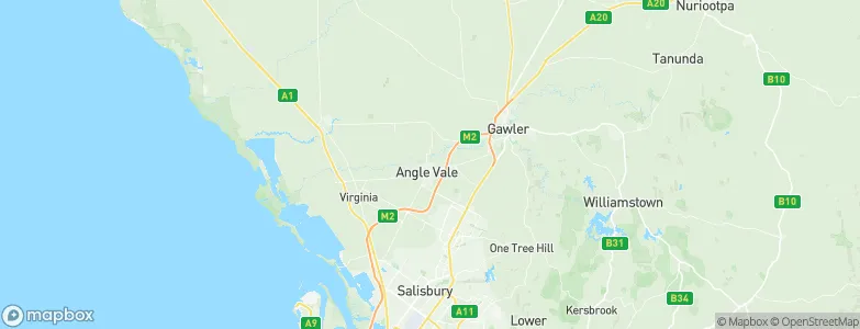 Angle Vale, Australia Map