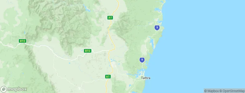 Angledale, Australia Map