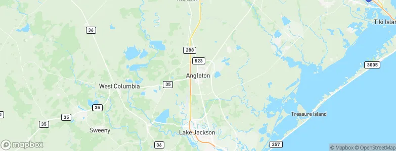 Angleton, United States Map