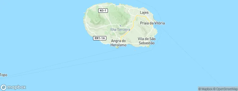 Angra do Heroísmo, Portugal Map
