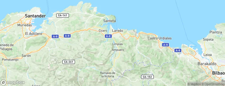 Angustina, Spain Map