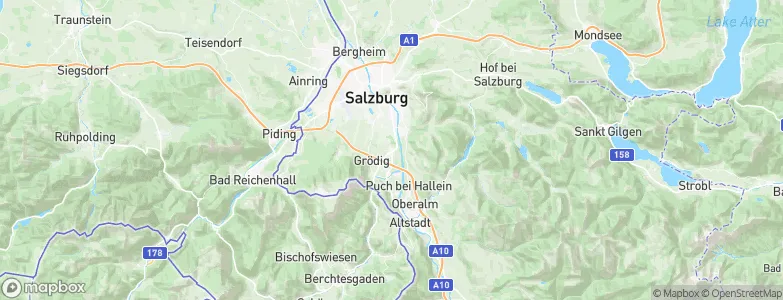 Anif, Austria Map