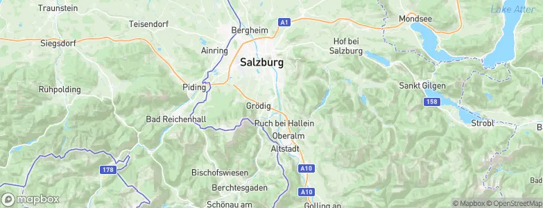 Anif, Austria Map