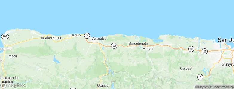Animas, Puerto Rico Map
