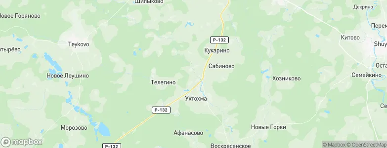 Anisimovo, Russia Map