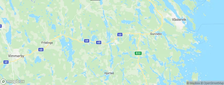 Ankarsrum, Sweden Map