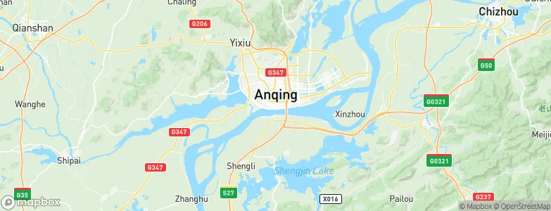Anking, China Map