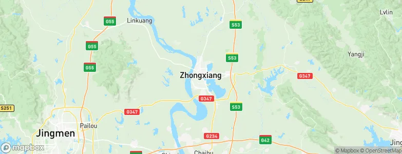 Anlu, China Map