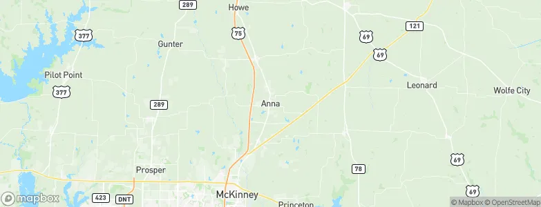 Anna, United States Map