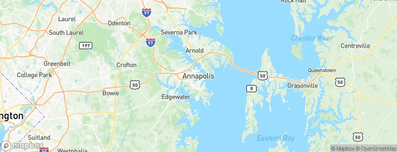 Annapolis, United States Map