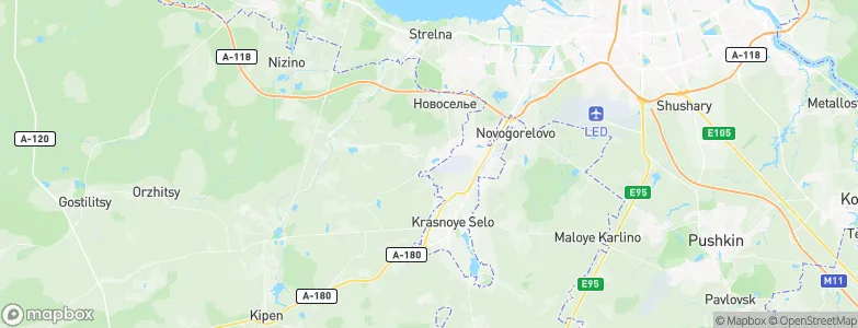 Annino, Russia Map