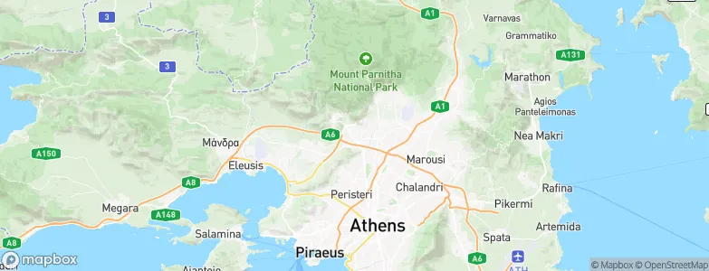 Áno Liósia, Greece Map