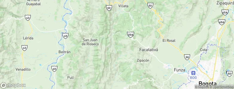 Anolaima, Colombia Map