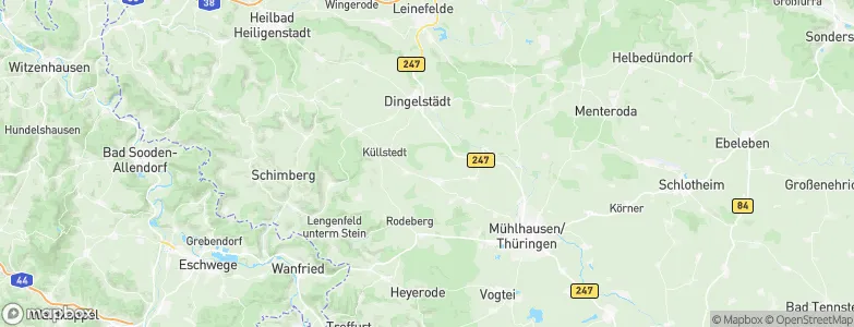 Anrode, Germany Map
