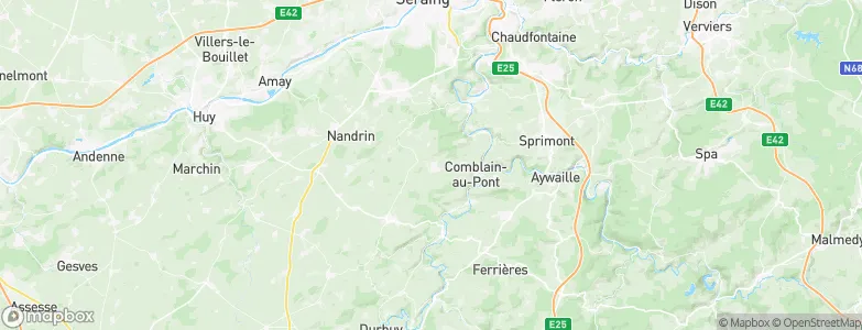 Anthisnes, Belgium Map