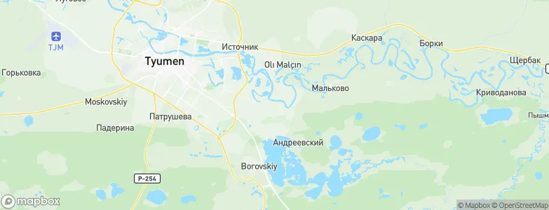 Antipino, Russia Map