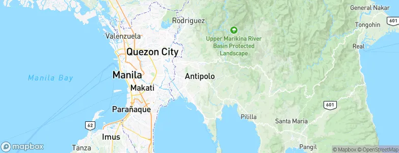 Antipolo City, Philippines Map