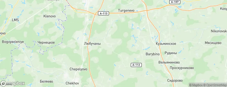 Antropovo, Russia Map