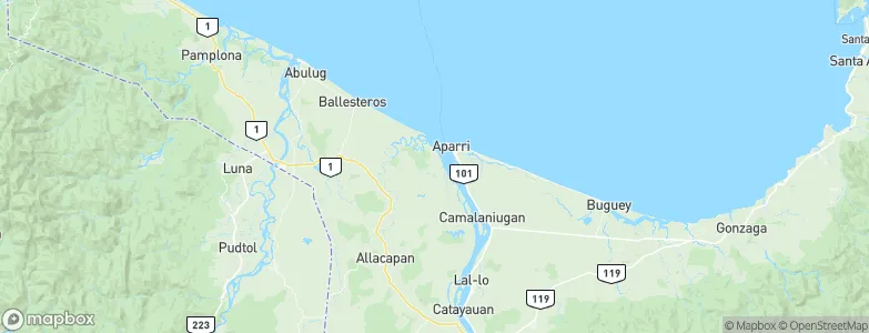 Aparri, Philippines Map