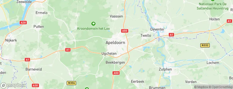 Apeldoorn, Netherlands Map