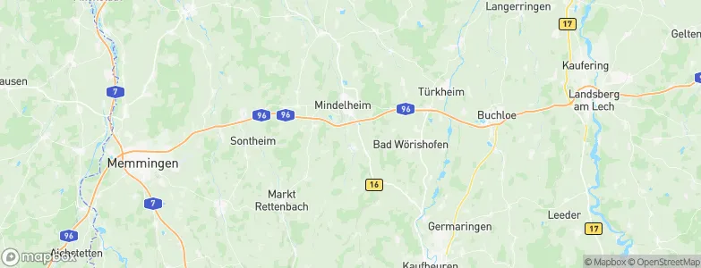 Apfeltrach, Germany Map