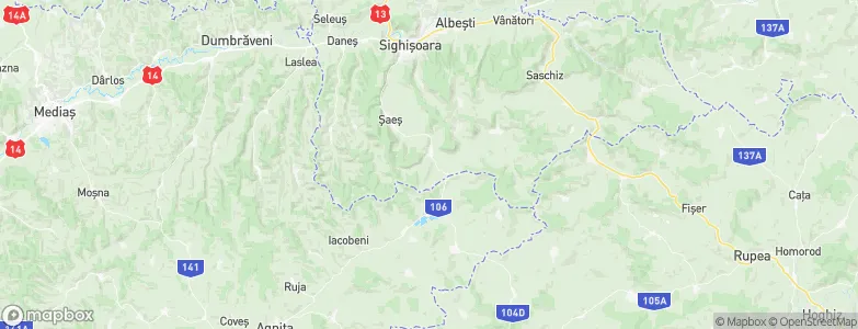 Apold, Romania Map