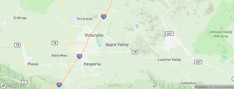 Apple Valley, United States Map