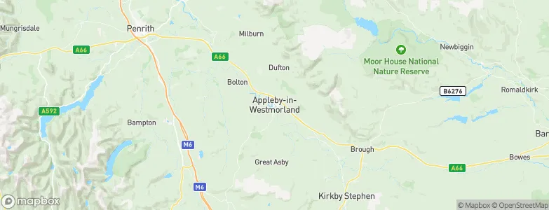Appleby-in-Westmorland, United Kingdom Map