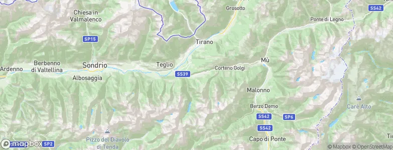 Aprica, Italy Map