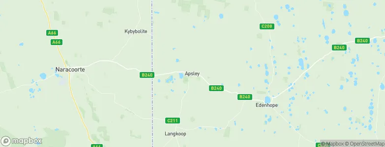 Apsley, Australia Map