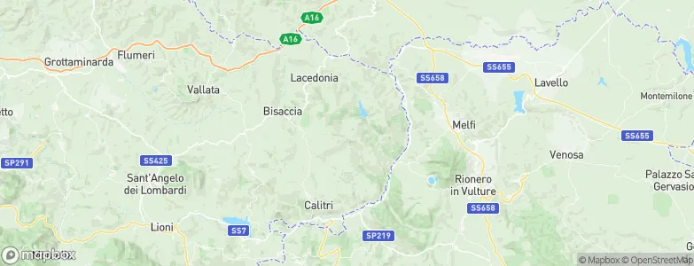 Aquilonia, Italy Map