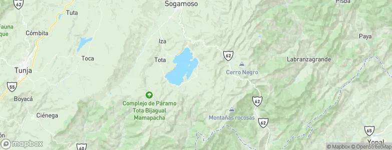 Aquitania, Colombia Map