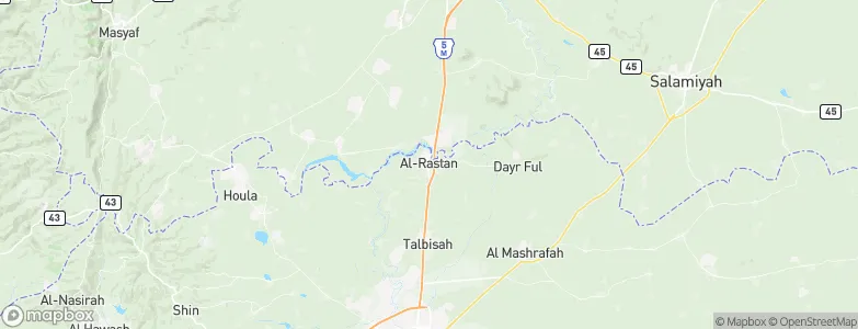 Ar Rastan, Syria Map