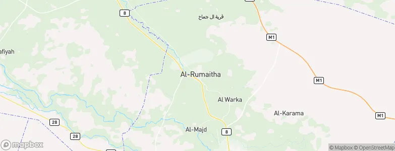 Ar Rumaythah, Iraq Map