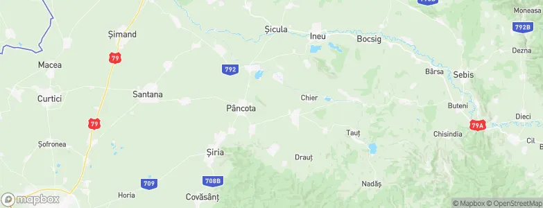 Arad, Romania Map
