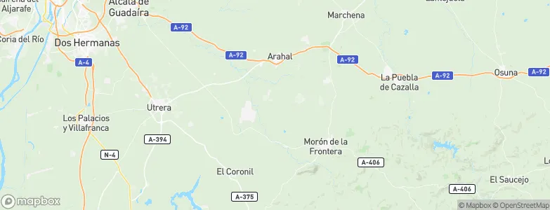 Arahal, Spain Map