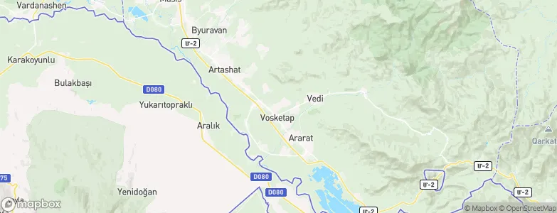 Aralez, Armenia Map