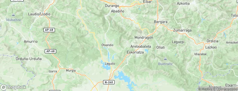 Aramaio, Spain Map