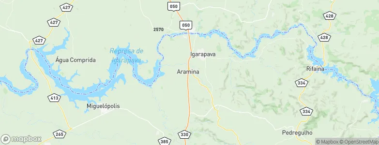 Aramina, Brazil Map