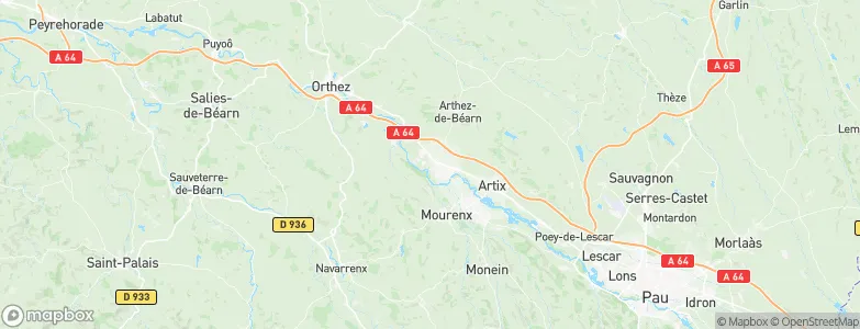 Arance, France Map