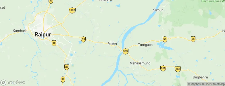 Arang, India Map