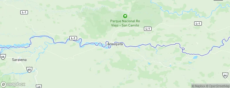 Arauquita, Colombia Map