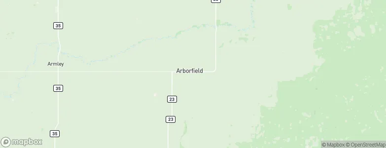 Arborfield, Canada Map