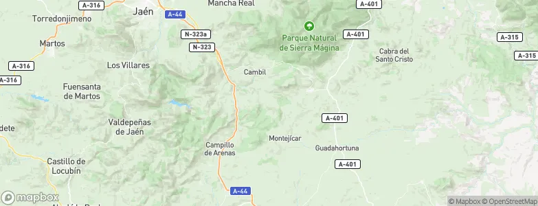 Arbuniel, Spain Map