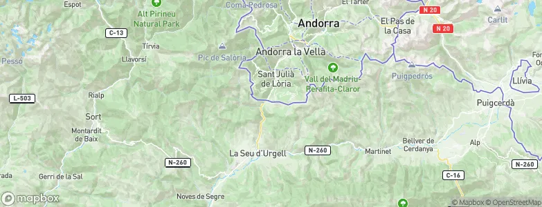 Arcavell, Spain Map