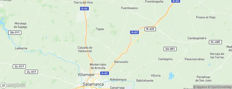 Arcediano, Spain Map