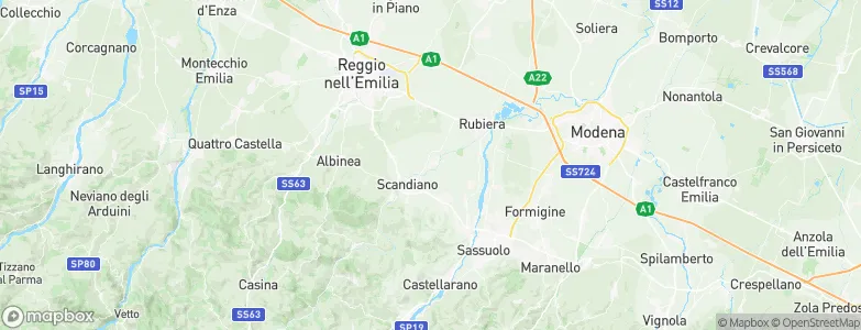 Arceto, Italy Map