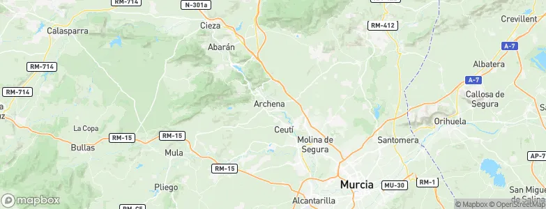 Archena, Spain Map