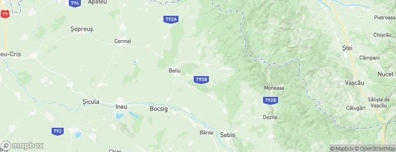 Archiş, Romania Map