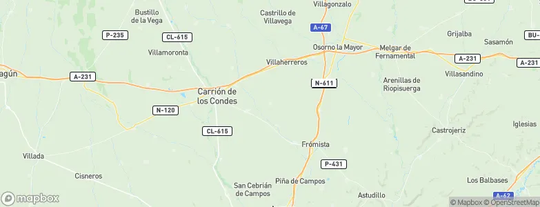 Arconada, Spain Map